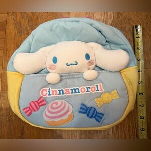 Hello Kitty Cinnamoroll Yellow and Blue Backpack Japan